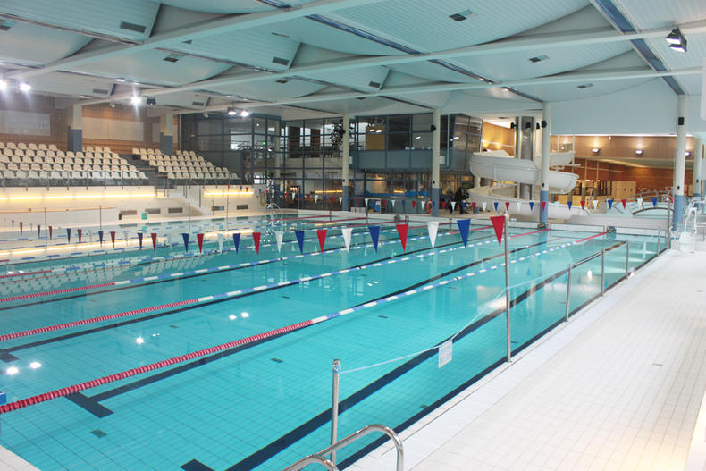 Uintikeskus Ulpukan kilpailuallas.
