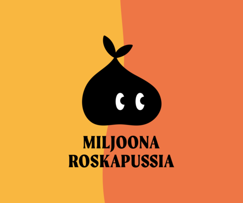 Miljoona Roskapussia logo