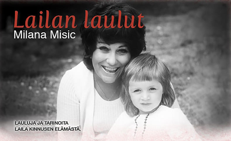 Kuvassa Laila Kinnunen ja hänen tyttärensä Milana Mišić.
